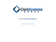 Tablet Screenshot of clarksystemsgroup.com